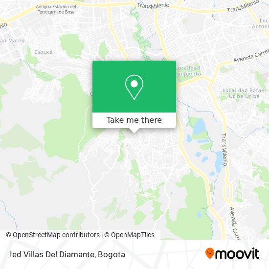 Mapa de Ied Villas Del Diamante
