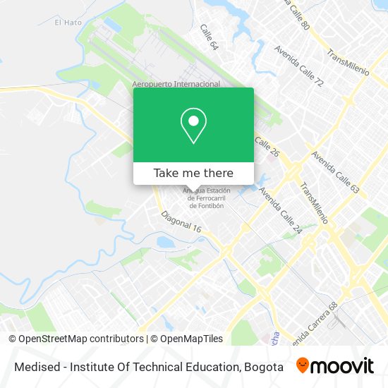 Mapa de Medised - Institute Of Technical Education