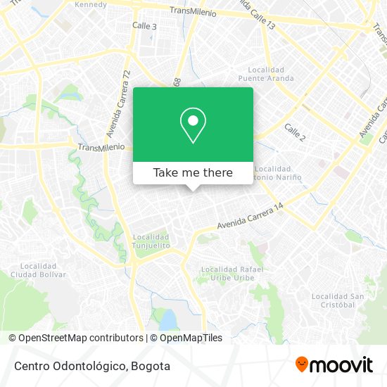 Centro Odontológico map