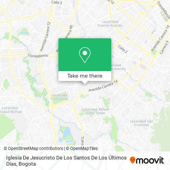 Iglesia De Jesucristo De Los Santos De Los Últimos Días map