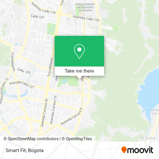 Smart Fit map