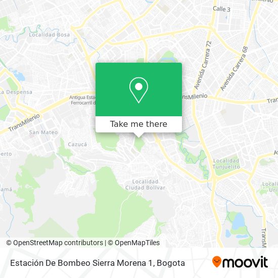 Estación De Bombeo Sierra Morena 1 map