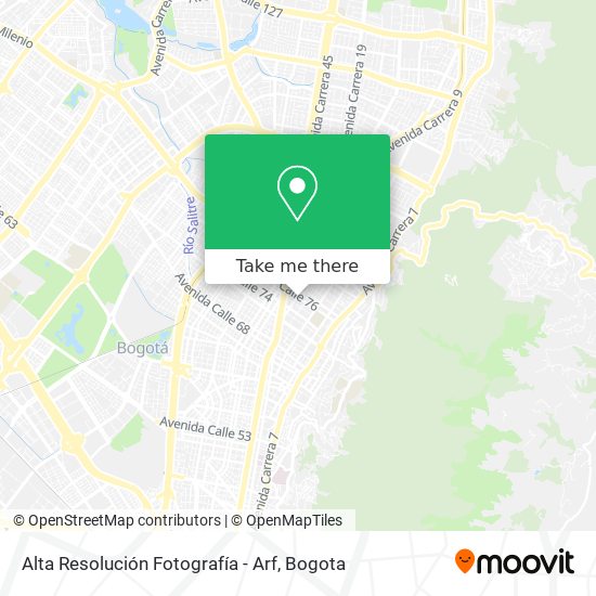 Alta Resolución Fotografía - Arf map