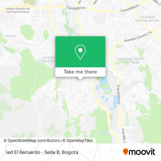 Ied El Recuerdo - Sede B map