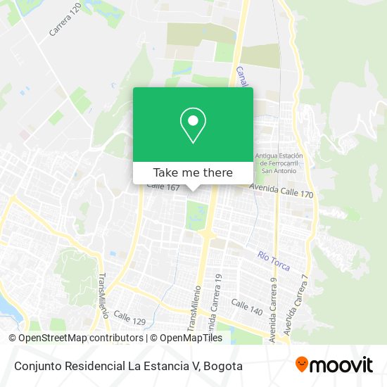 Conjunto Residencial La Estancia V map