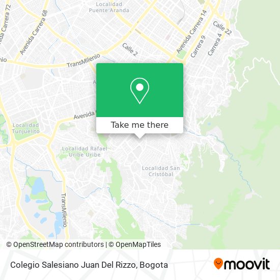 Colegio Salesiano Juan Del Rizzo map