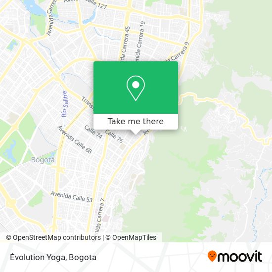 Évolution Yoga map