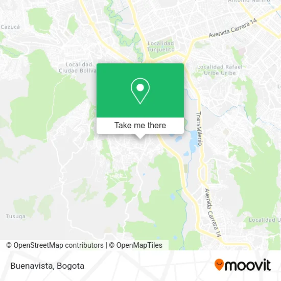Buenavista map