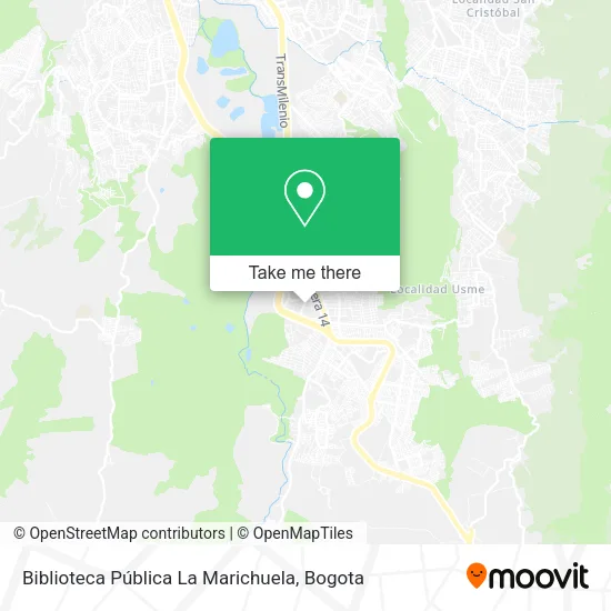 Biblioteca Pública La Marichuela map