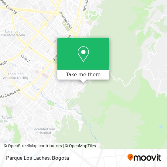 Parque Los Laches map