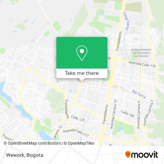 Wework map