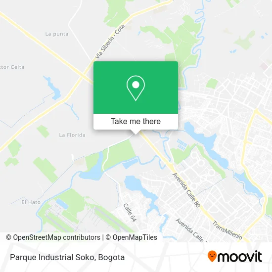 Parque Industrial Soko map