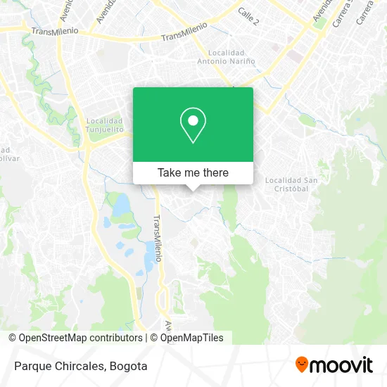 Parque Chircales map