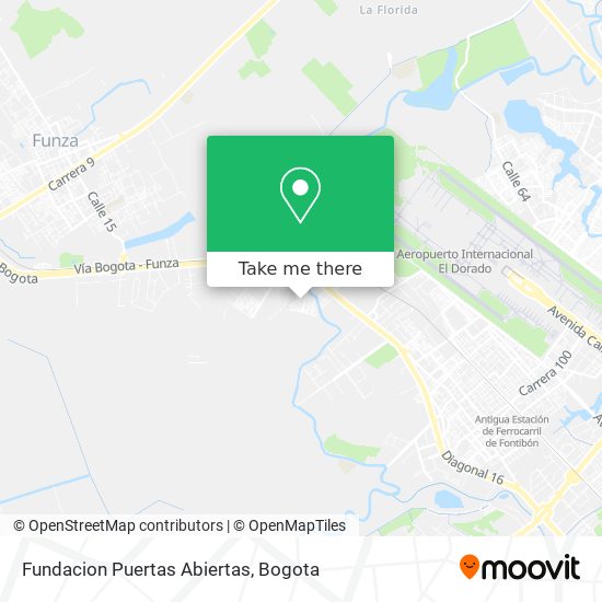 Fundacion Puertas Abiertas map