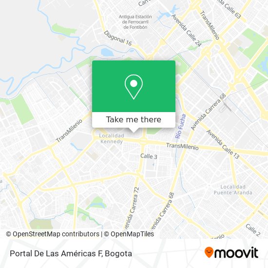 Portal De Las Américas F map