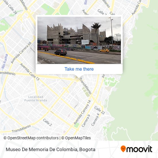 Museo De Memoria De Colombia map