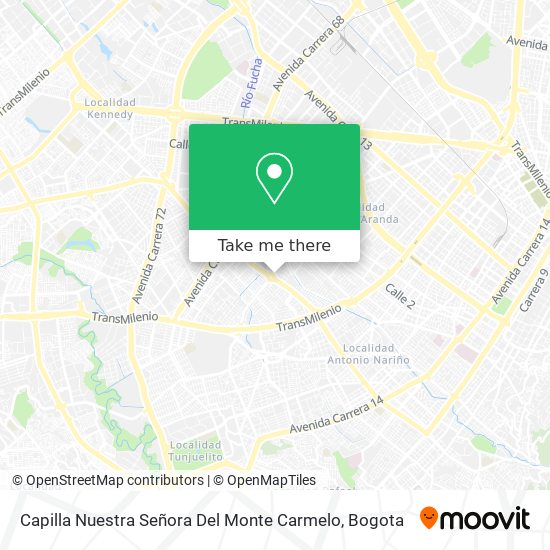 Capilla Nuestra Señora Del Monte Carmelo map
