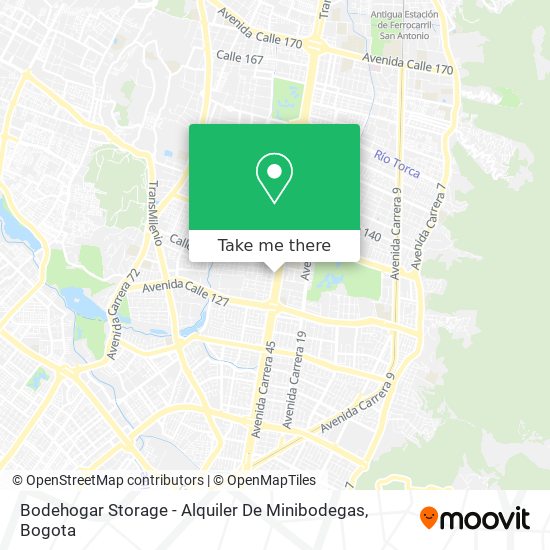 Bodehogar Storage - Alquiler De Minibodegas map