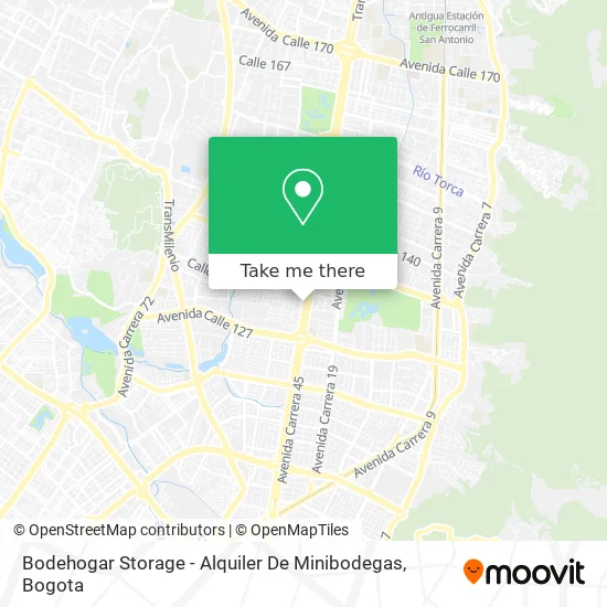 Bodehogar Storage - Alquiler De Minibodegas map