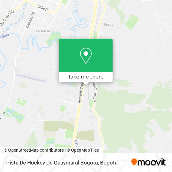 Pista De Hockey De Guaymaral Bogota map