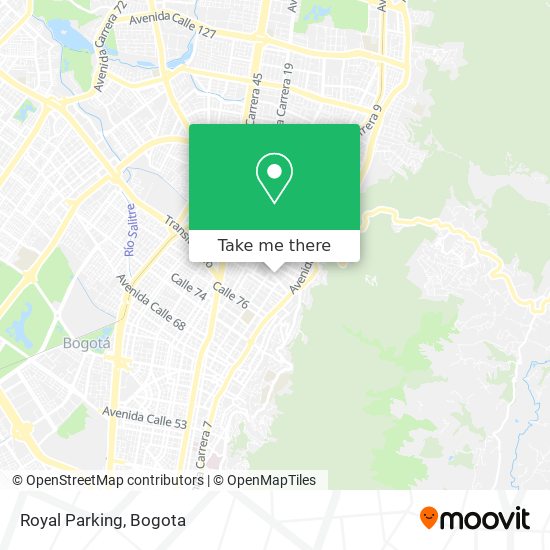 Royal Parking map