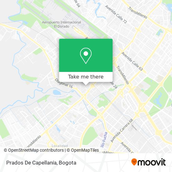 Prados De Capellanía map