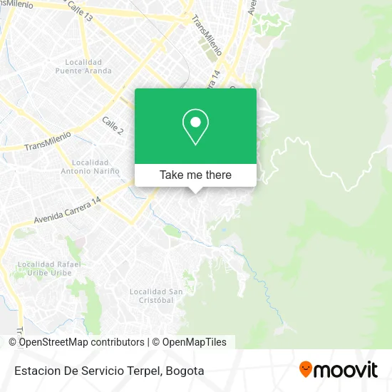 Estacion De Servicio Terpel map