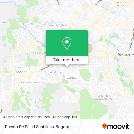Puesto De Salud Santillana map