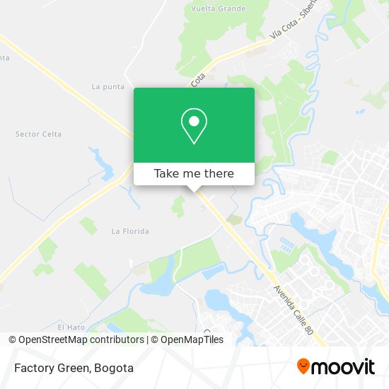 Factory Green map