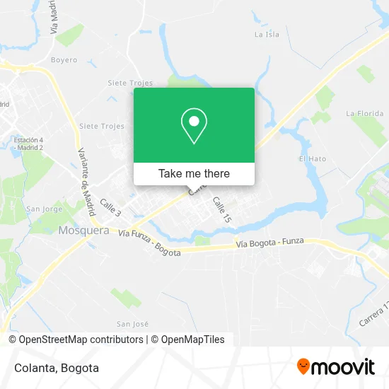 Colanta map