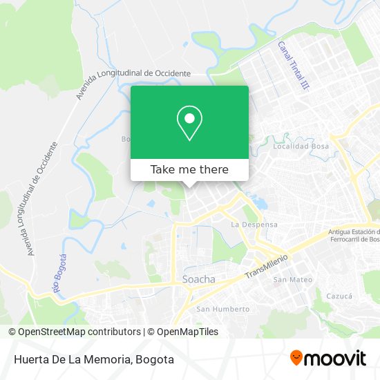 Huerta De La Memoria map