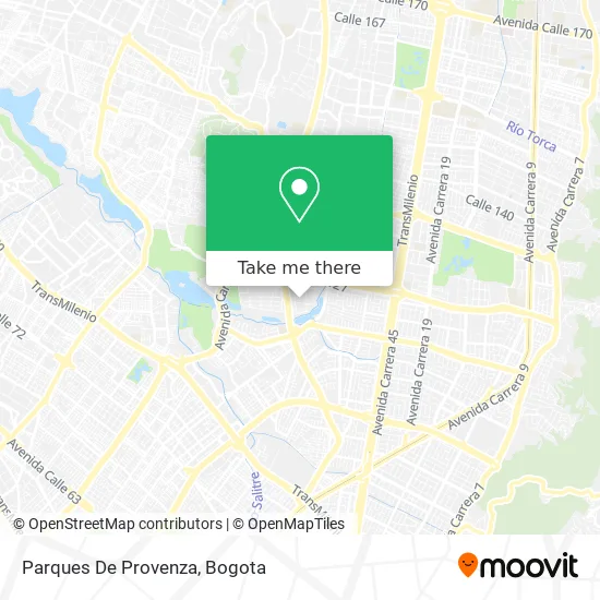 Parques De Provenza map