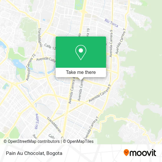 Pain Au Chocolat map