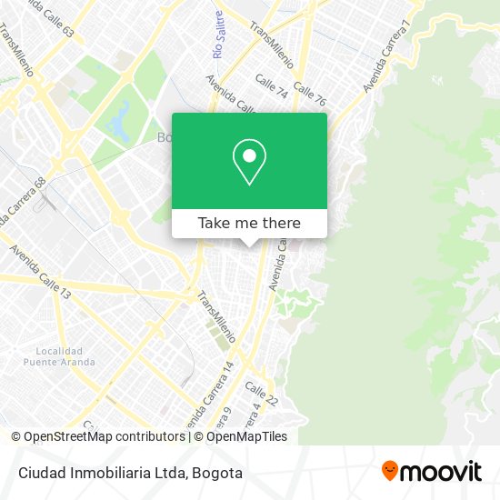 Ciudad Inmobiliaria Ltda map