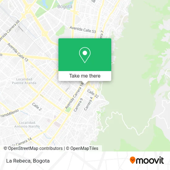 La Rebeca map