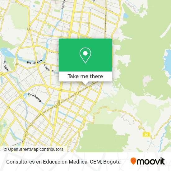 Mapa de Consultores en Educacion Mediica. CEM