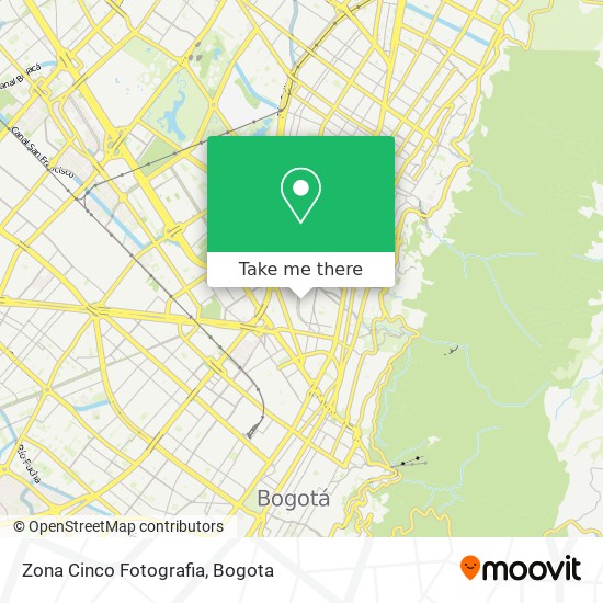 Zona Cinco Fotografia map