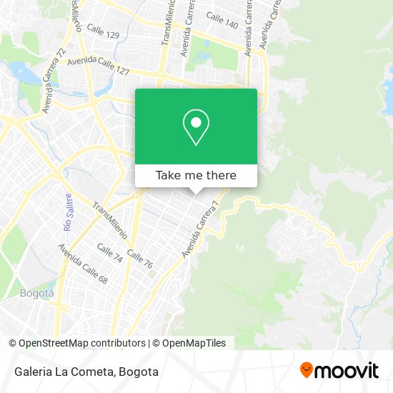 Galeria La Cometa map