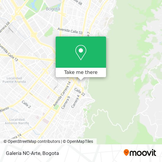 Galería NC-Arte map