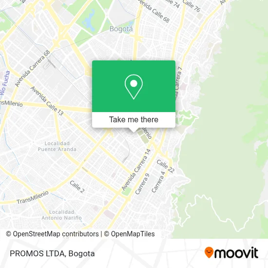 PROMOS LTDA map