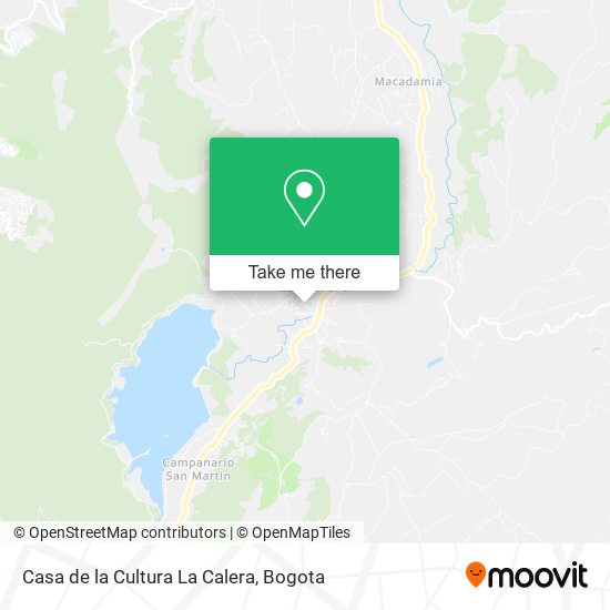 Casa de la Cultura La Calera map