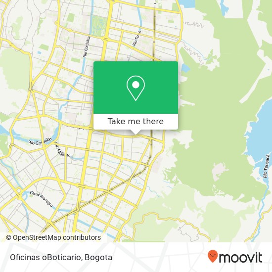 Mapa de Oficinas oBoticario