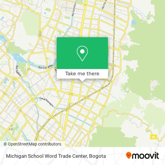 Michigan School Word Trade Center map