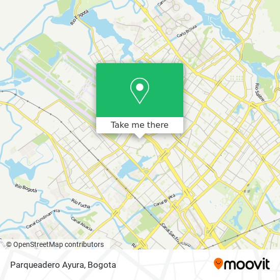 Parqueadero Ayura map
