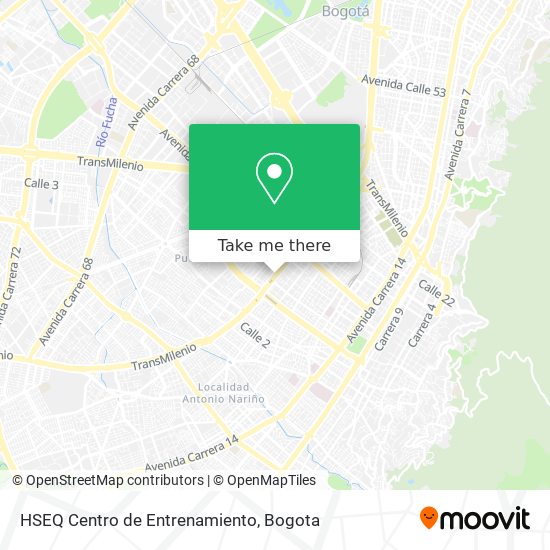 HSEQ Centro de Entrenamiento map