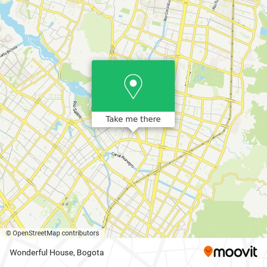 Mapa de Wonderful House