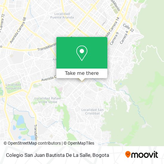 Colegio San Juan Bautista De La Salle map