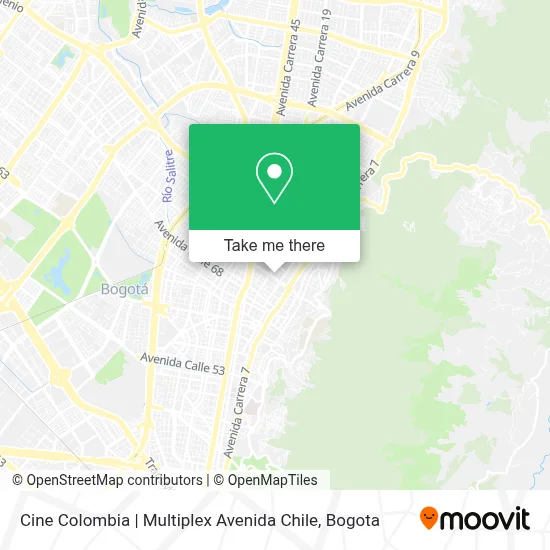 Cine Colombia | Multiplex Avenida Chile map