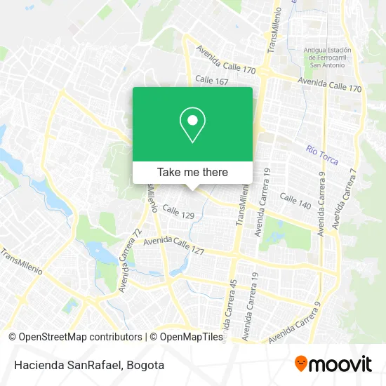 Hacienda SanRafael map