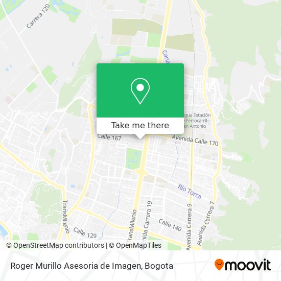 Mapa de Roger Murillo Asesoria de Imagen